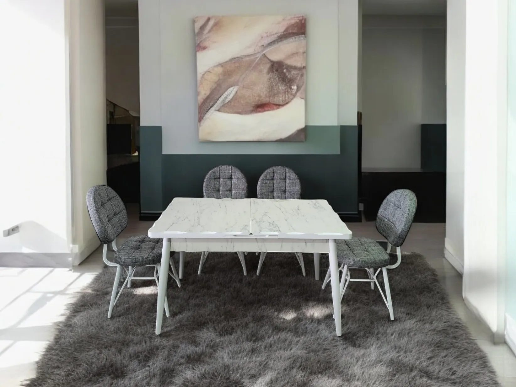 Elmas Sandalye Takımı